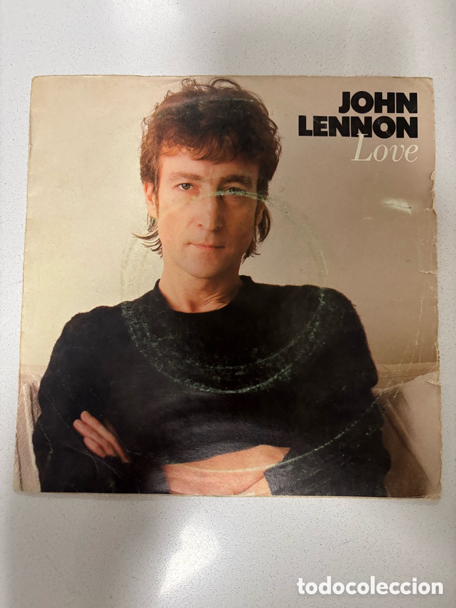 Discos de vinilo: John Lennon. Single. Love. - Foto 1