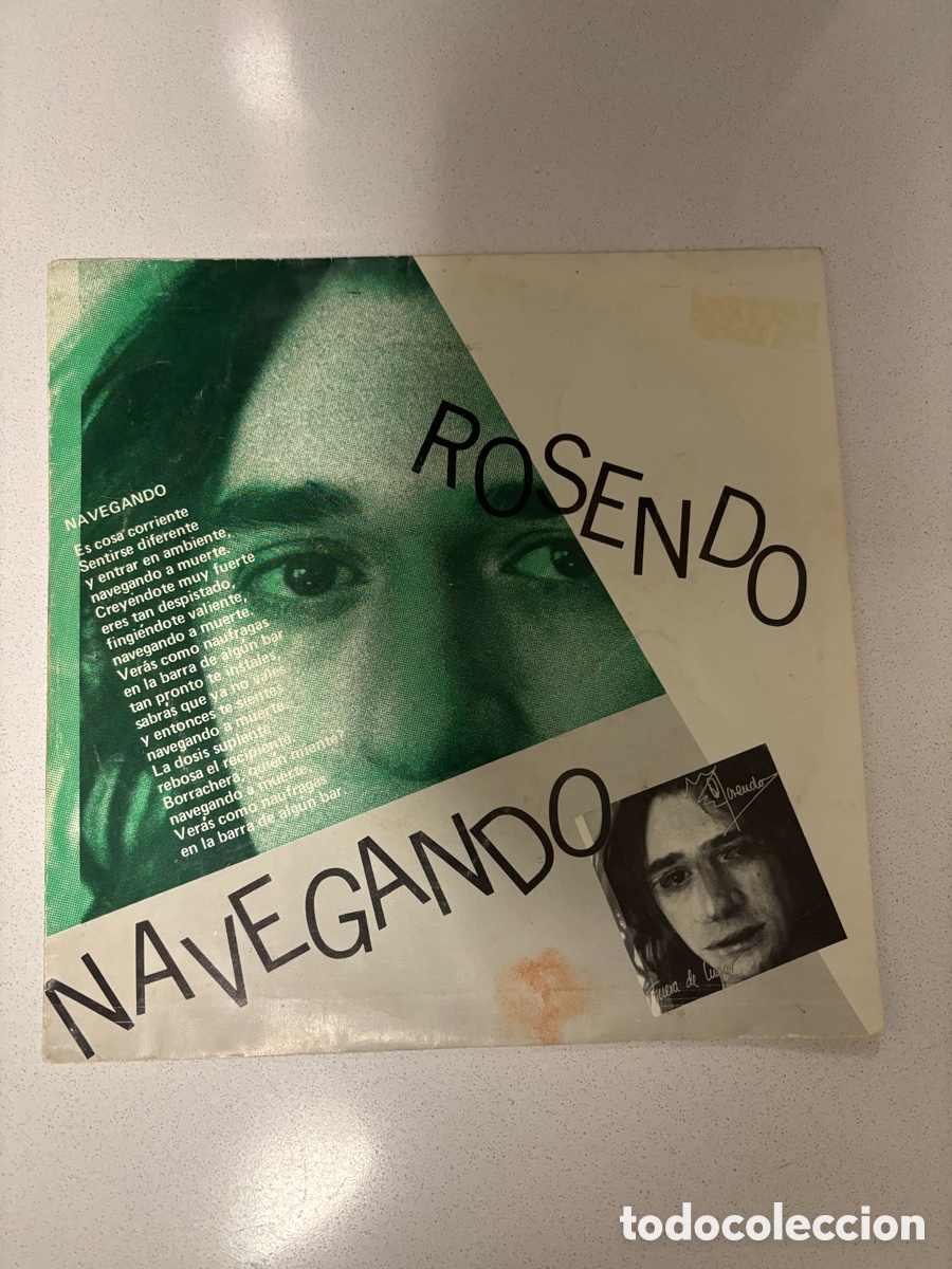 Discos de vinilo: Single Rosendo. Navegando. - Foto 1