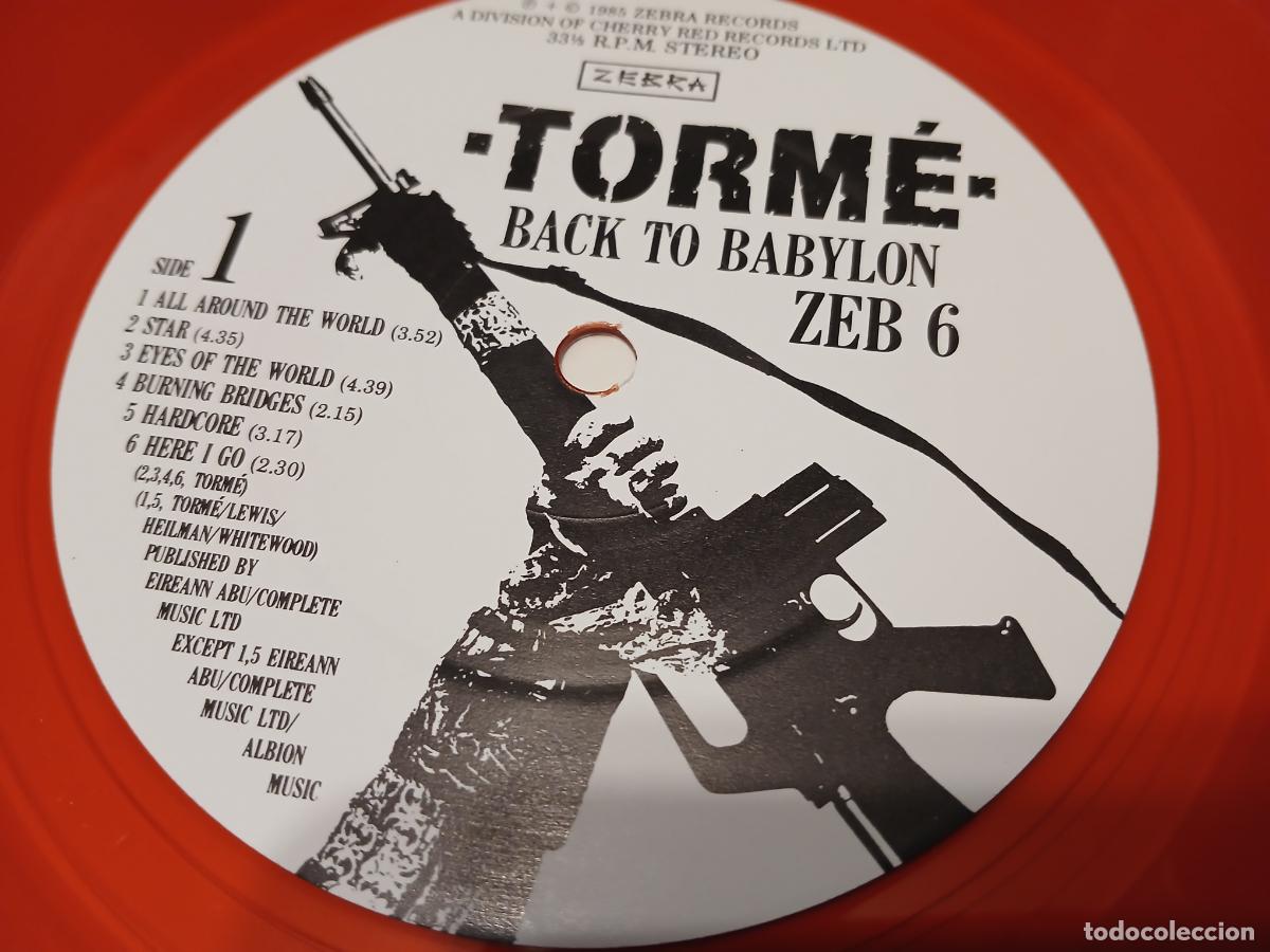 Discos de vinilo: Torm&eacute; &ndash; Back To Babylon- (1985) LP disco vinilo - Foto 2