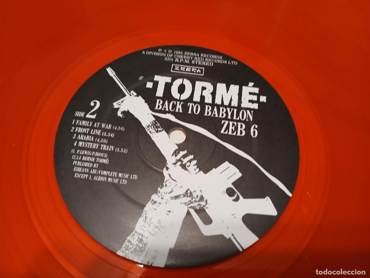Discos de vinilo: Torm&eacute; &ndash; Back To Babylon- (1985) LP disco vinilo - Foto 3