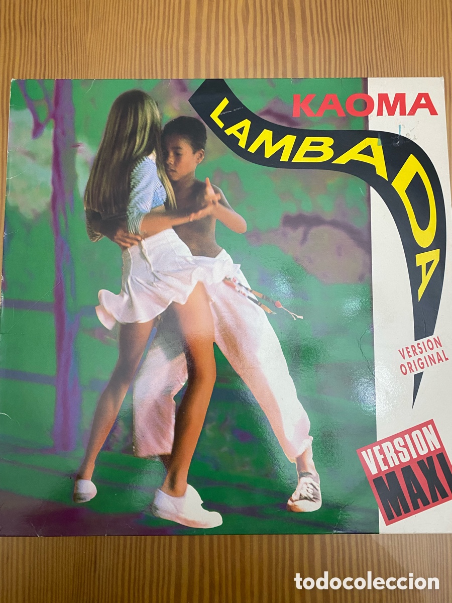 Discos de vinilo: Disco de Vinilo (Maxi) Kaoma &ldquo;Lambada&rdquo; - Foto 1