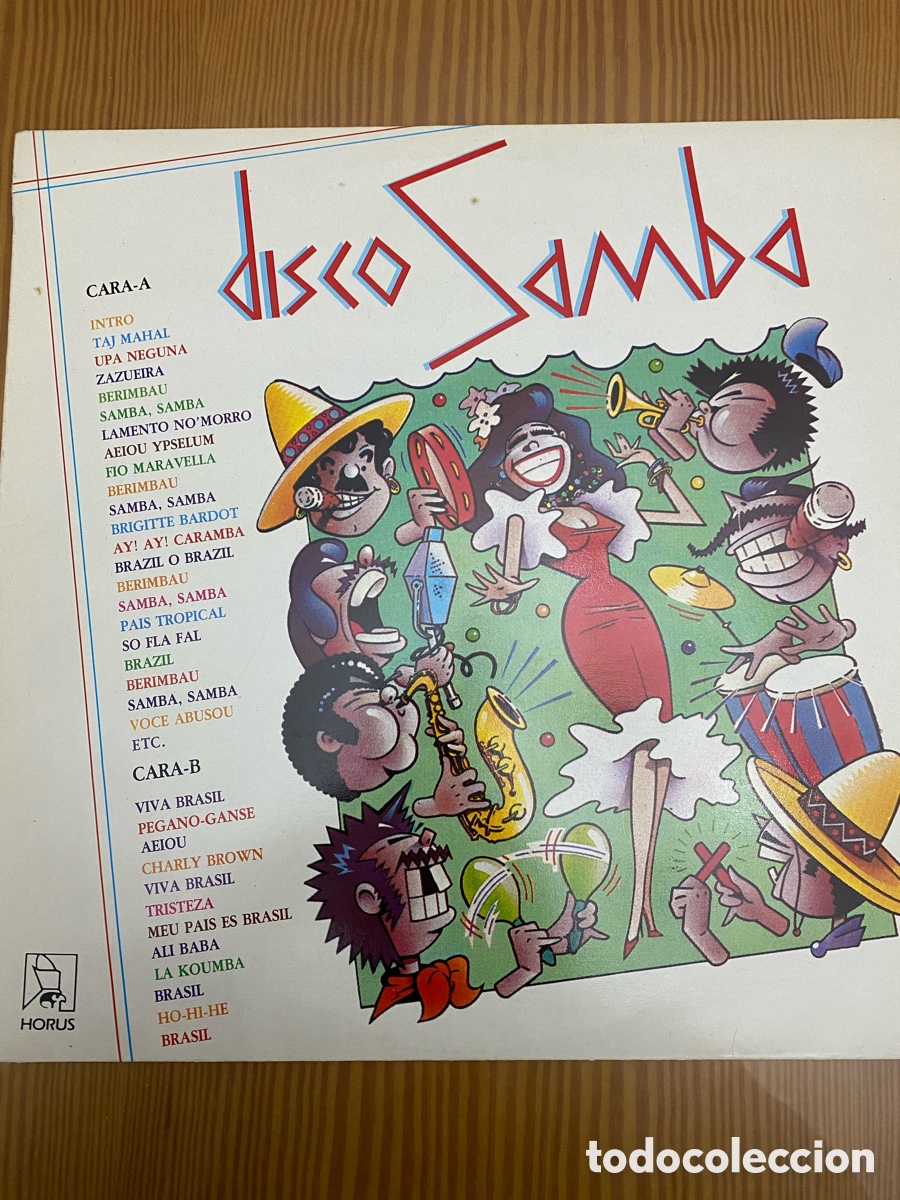 Discos de vinilo: Disco de Vinilo (Maxi) Disco-Samba &ldquo;Manu Manaos&rdquo; - Foto 1