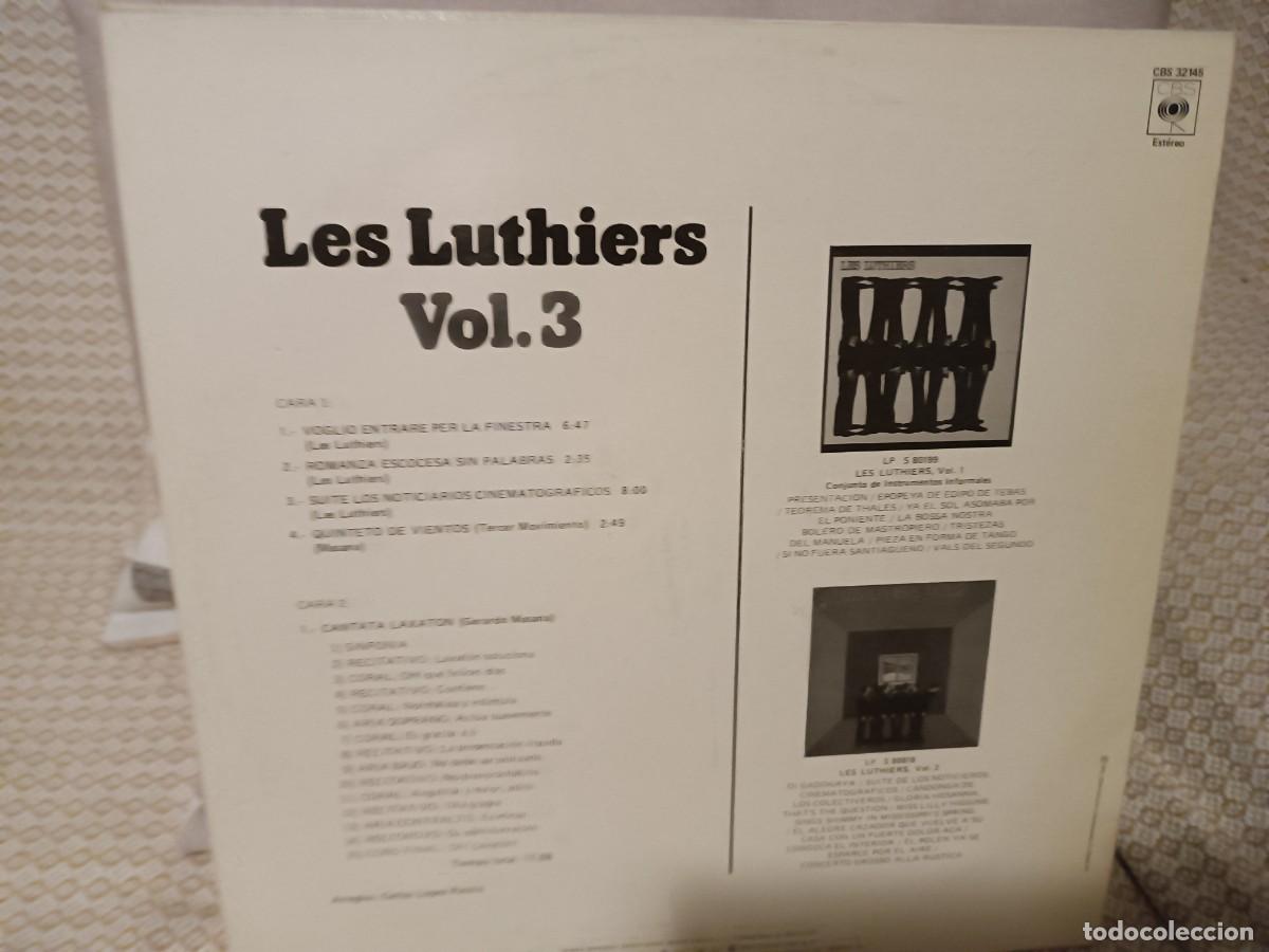 Discos de vinilo: Les Lthiers volumen 3 - Foto 2