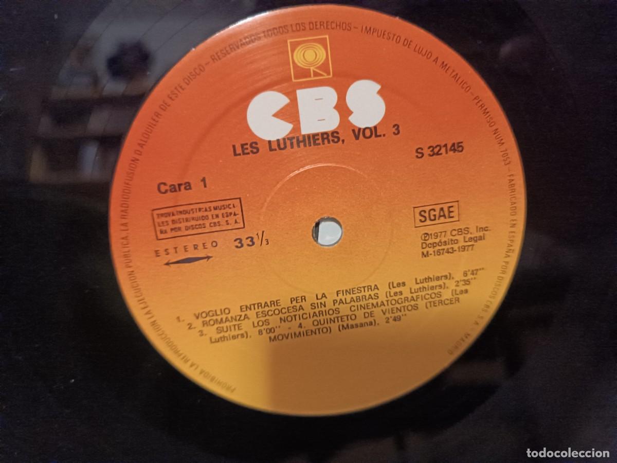 Discos de vinilo: Les Lthiers volumen 3 - Foto 3