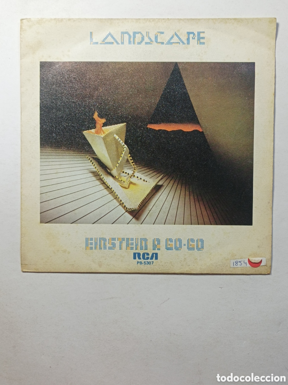 Discos de vinilo: LANDSCAPE. EINSTEIN A GO GO. RCA V&Iacute;CTOR. 1981. SINGLE DISCO VINILO. - Foto 1