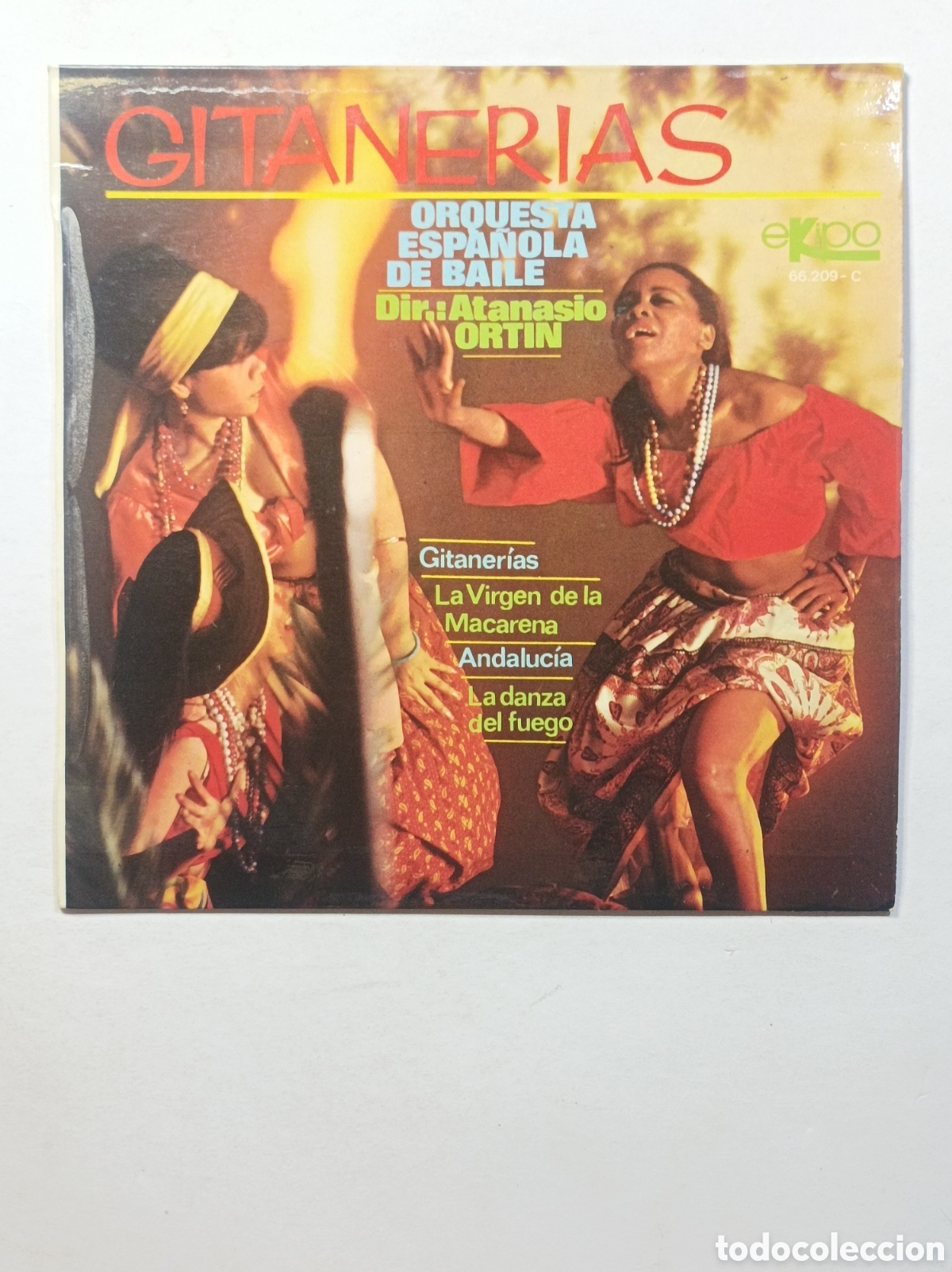 Discos de vinilo: GITANERIAS. EKIPO. SINGLE DISCO VINILO. - Foto 1
