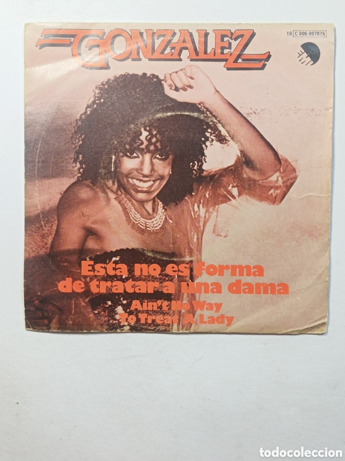 Discos de vinilo: GONZ&Aacute;LEZ. EMI. PROMOCIONAL. SINGLE DISCO VINILO. - Foto 1