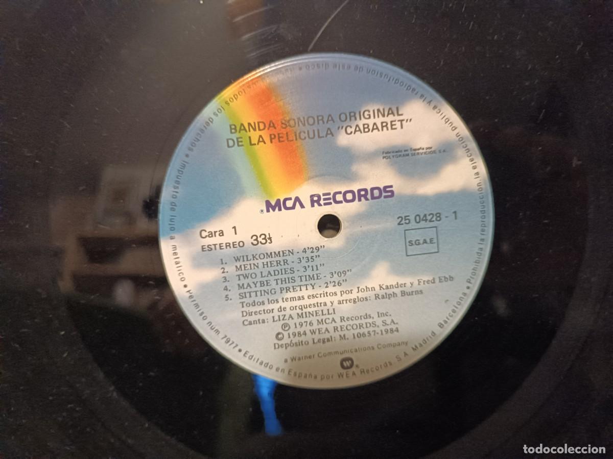 Discos de vinilo: Liza Mineli Cabaret...... - Foto 3