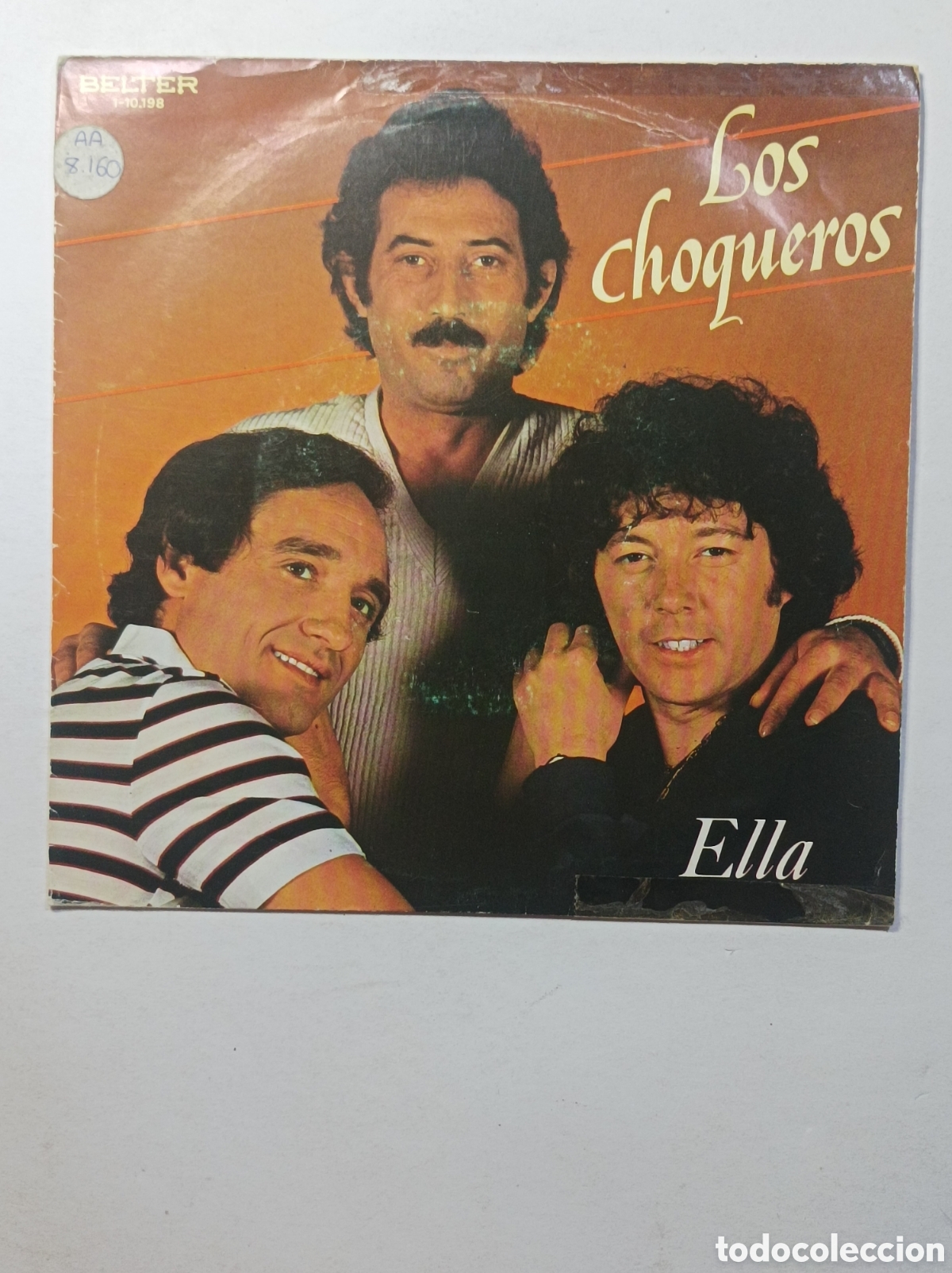 Discos de vinilo: LOS CHOQUEROS. ELLA. BELTER. SINGLE DISCO VINILO. - Foto 1