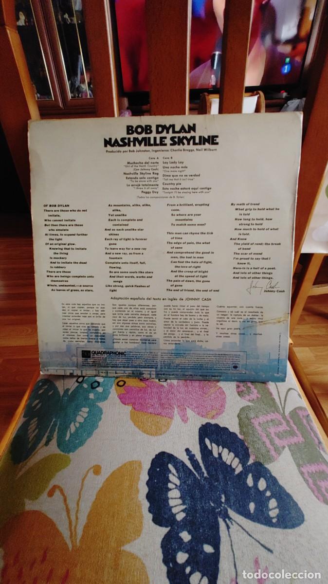 Discos de vinilo: BOB DYLAN-LP NASHVILLE SKYLINE-QUADRAPHONIC - Foto 3