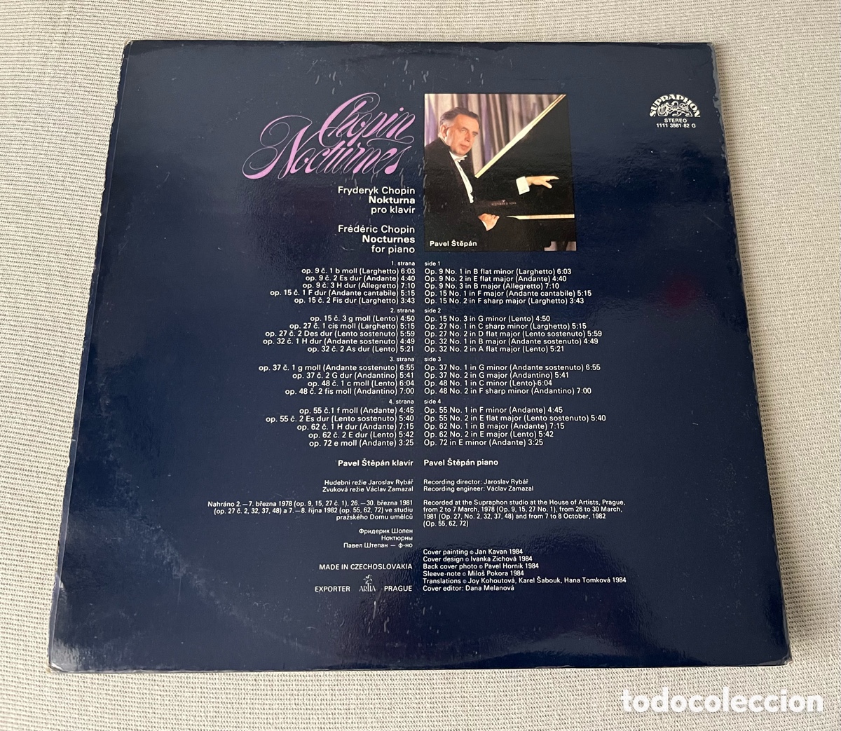 Discos de vinilo: Vinilo 2LPs Chopin Nocturnos - Foto 3