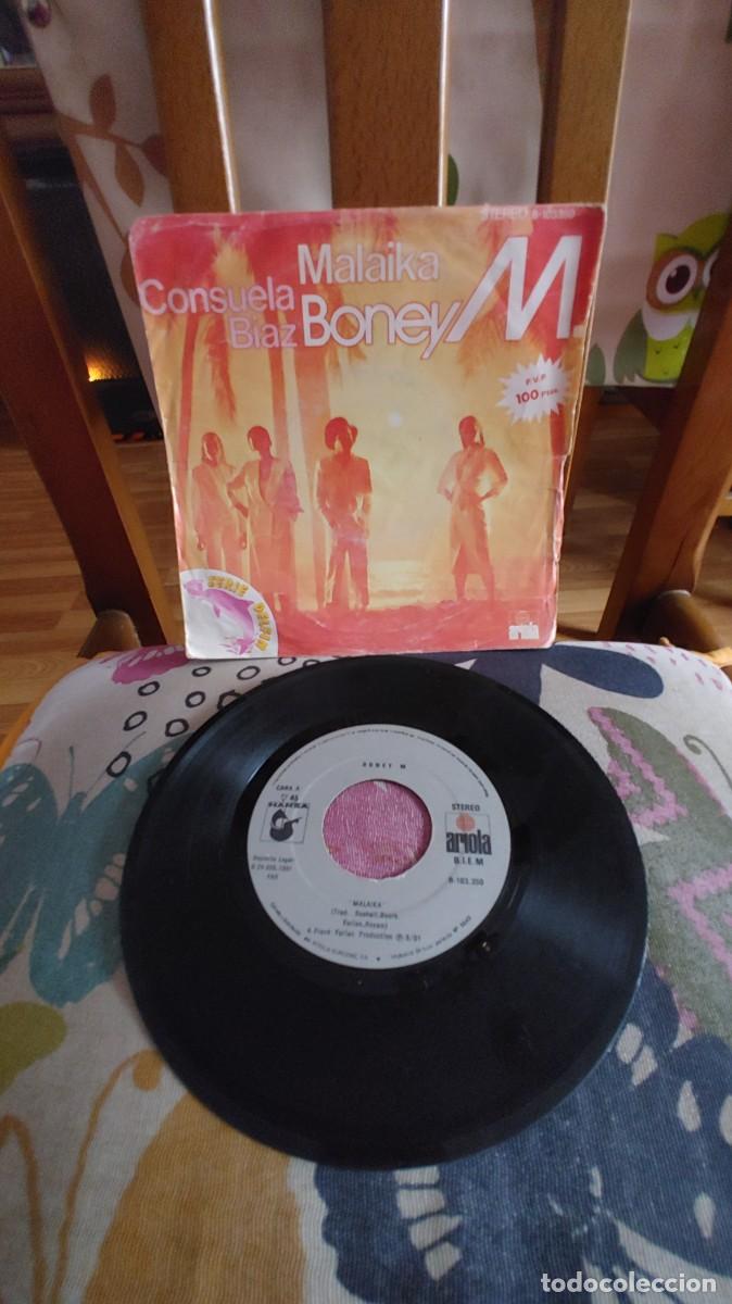 Discos de vinilo: BONEY M. -SINGLE MALAIKA - Foto 1