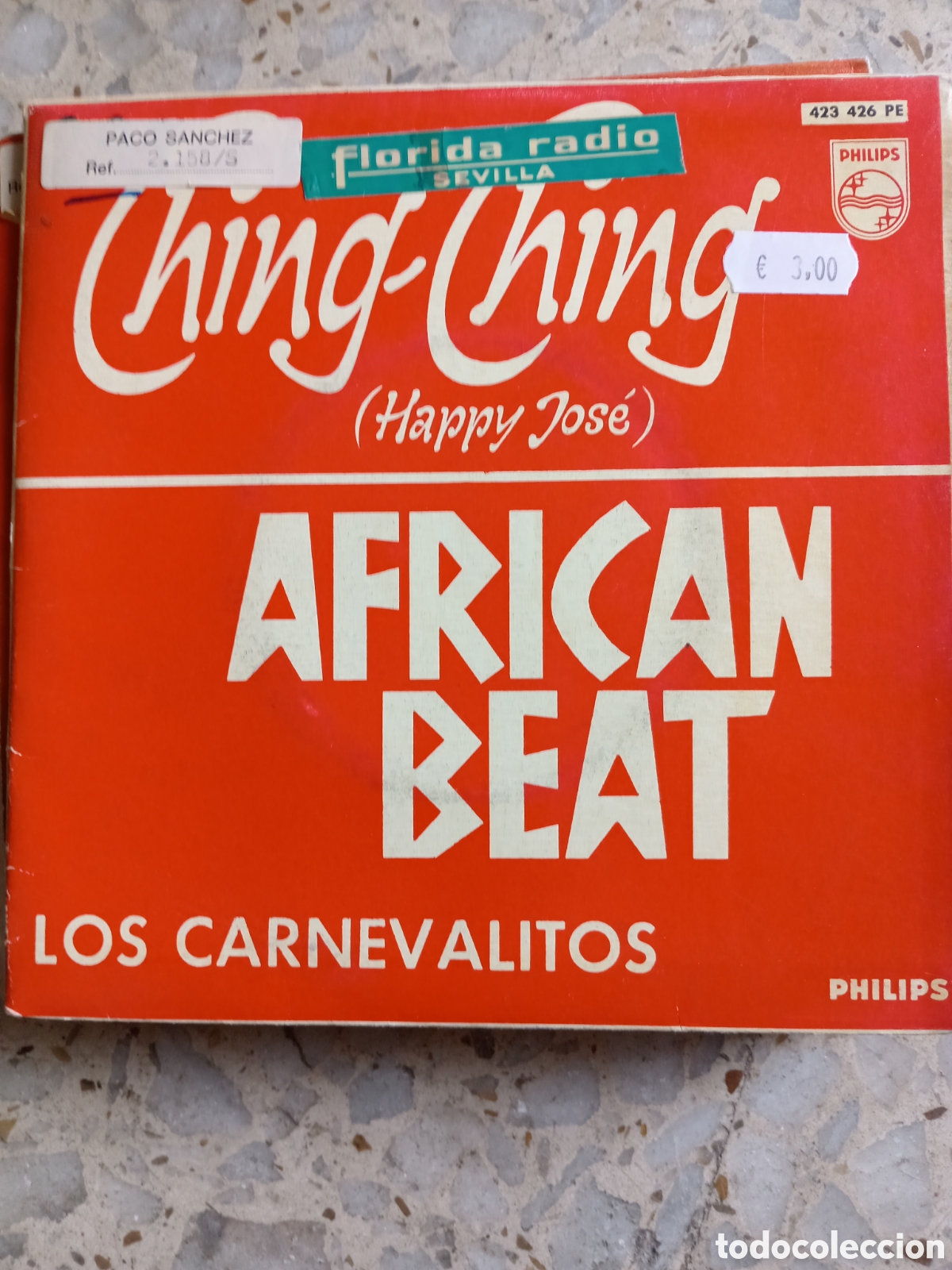 Discos de vinilo: EP LOS CARNEVALITOS CHING CHING 1962 - Foto 1