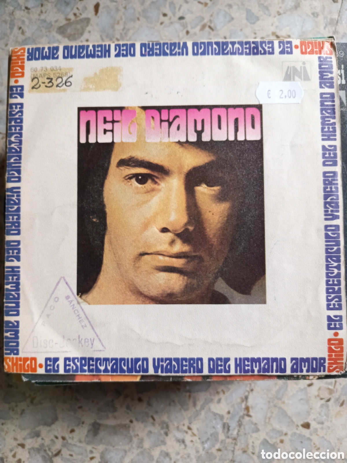 Discos de vinilo: SGL NEIL DIAMOND SHILO 1971 - Foto 1
