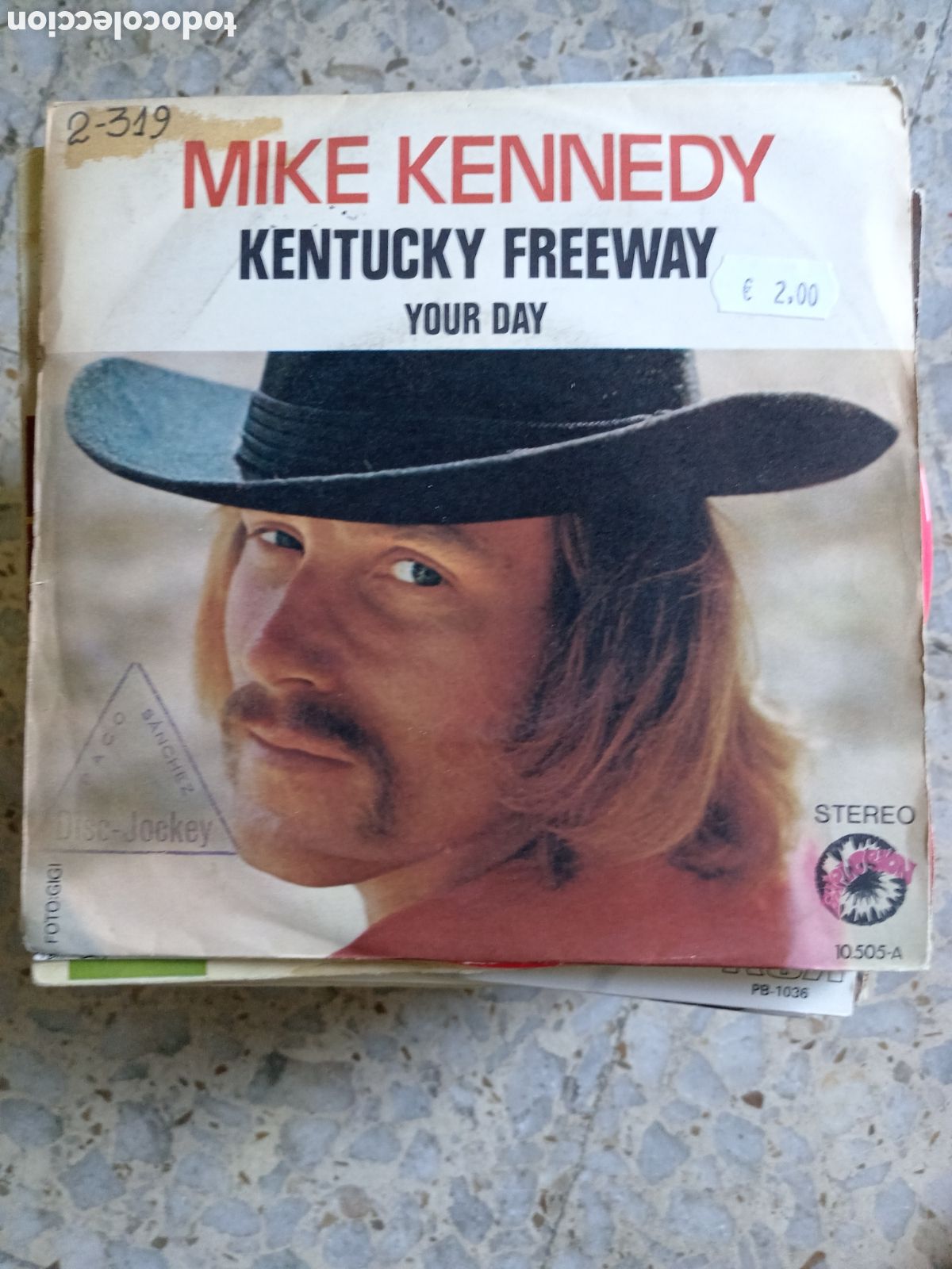 Discos de vinilo: SGL MIKE KENNEDY KENTUCKY FREEWAY 1971 - Foto 1