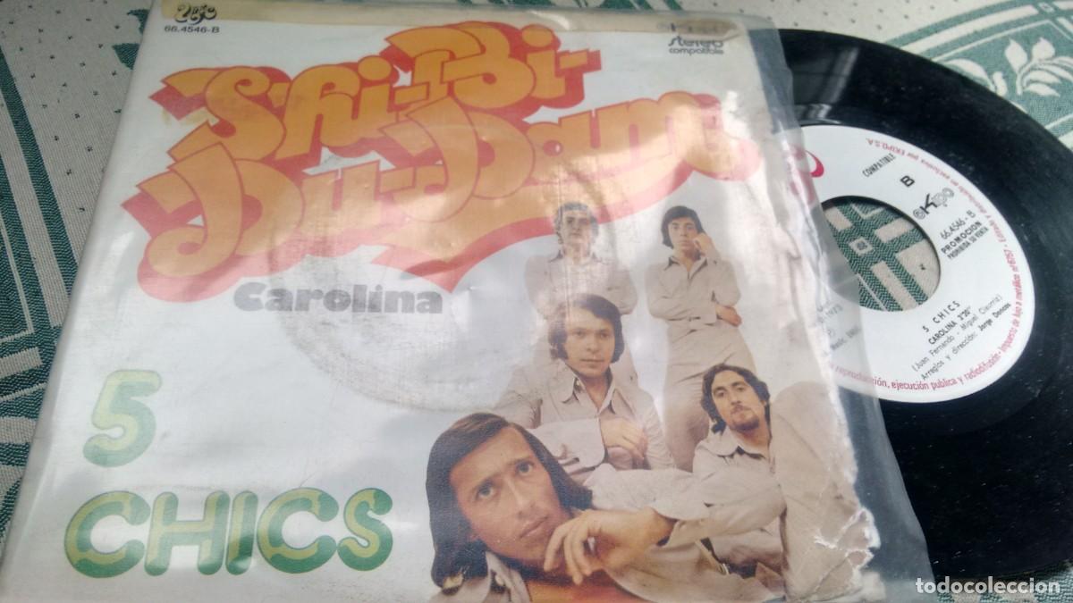Discos de vinilo: Single ( vinilo) -promoci&oacute;n- de 5 CHICS a&ntilde;o 1.973 - Foto 1