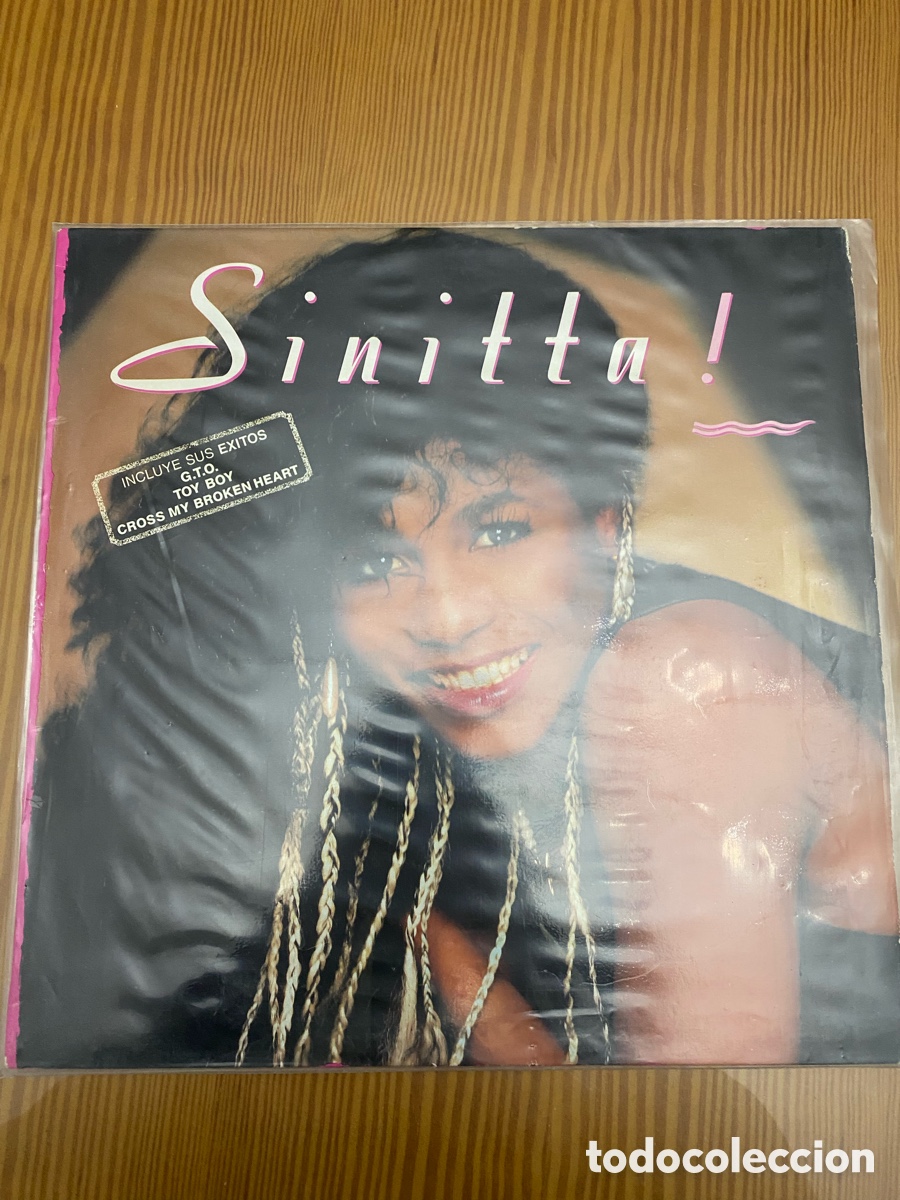 Discos de vinilo: Disco de Vinilo (LP) Sinitta &ldquo;Toy Boy&rdquo; - Foto 1