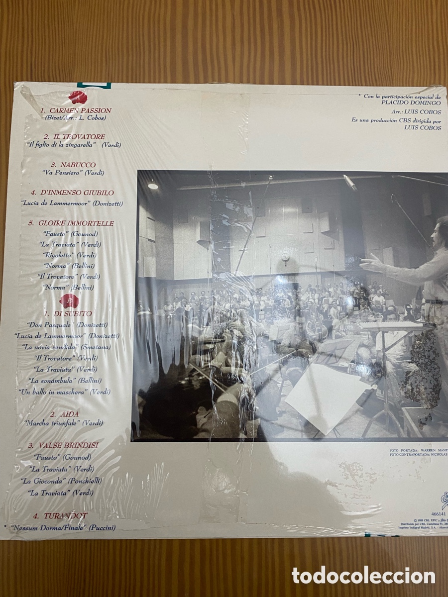 Discos de vinilo: Disco de Vinilo (LP) Luis Cobos &ldquo;Opera Magna&rdquo; - Foto 2
