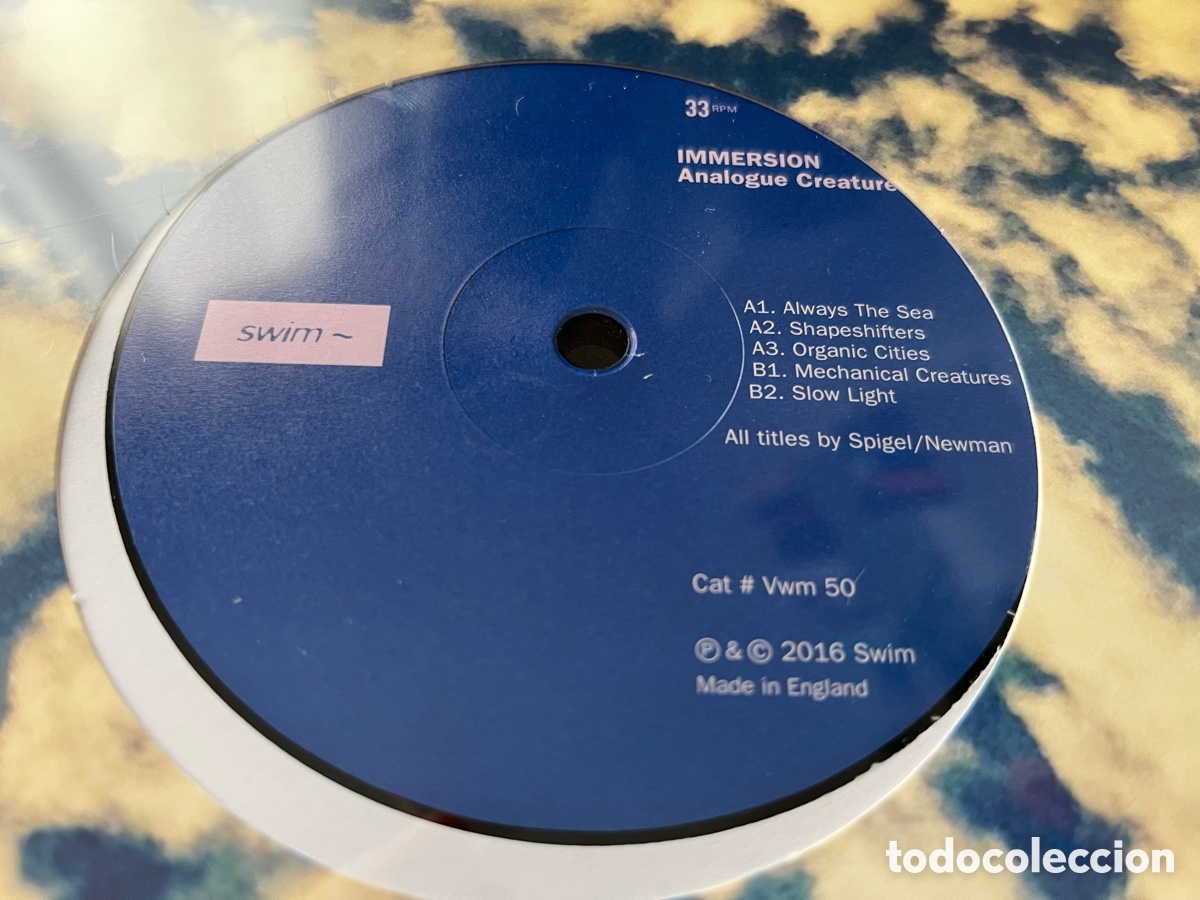 Discos de vinilo: Vinilo de Post Rock - Immersion Analogue Creature - Foto 2