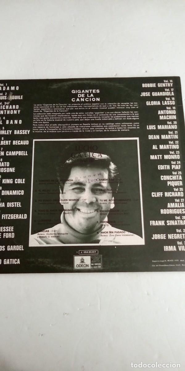 Discos de vinilo: Lucho Gatica Gigantes de la canci&oacute;n - Foto 2