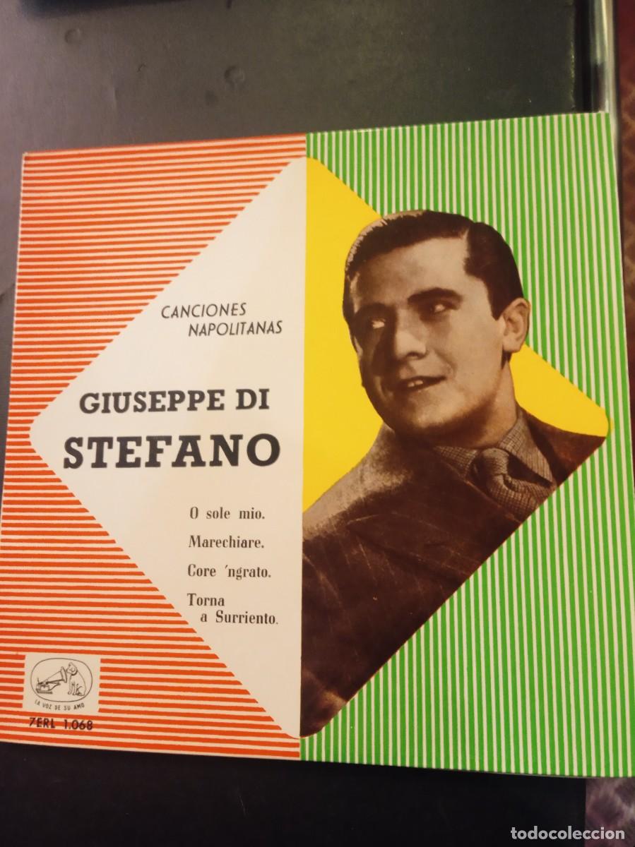 Discos de vinilo: GIUSEPPE DI STEFANO- O SOLE MIO. EP - Foto 1