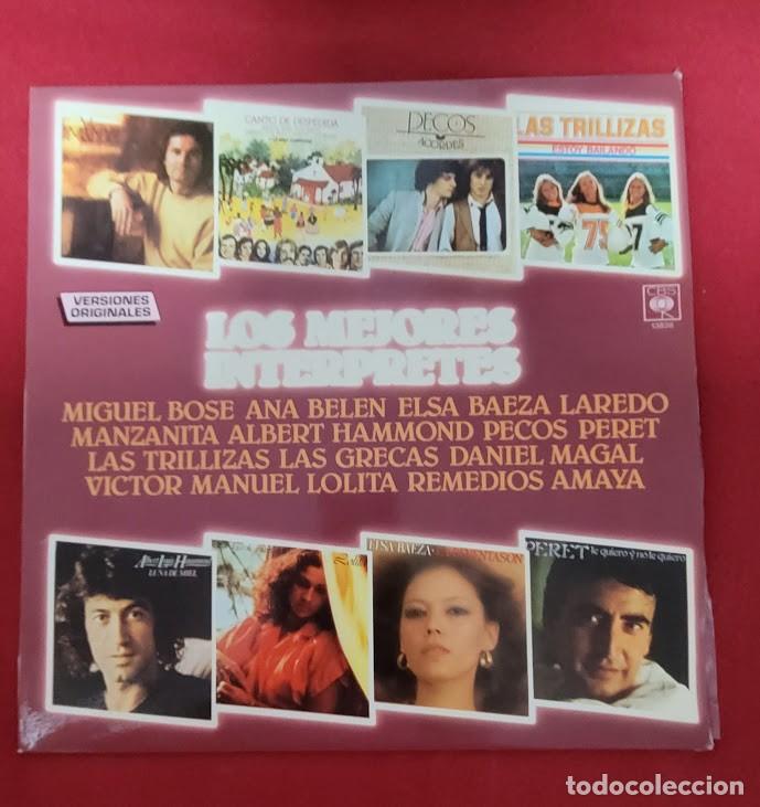 Discos de vinilo: Los mejores interpretes lp recopilatorio - Foto 1