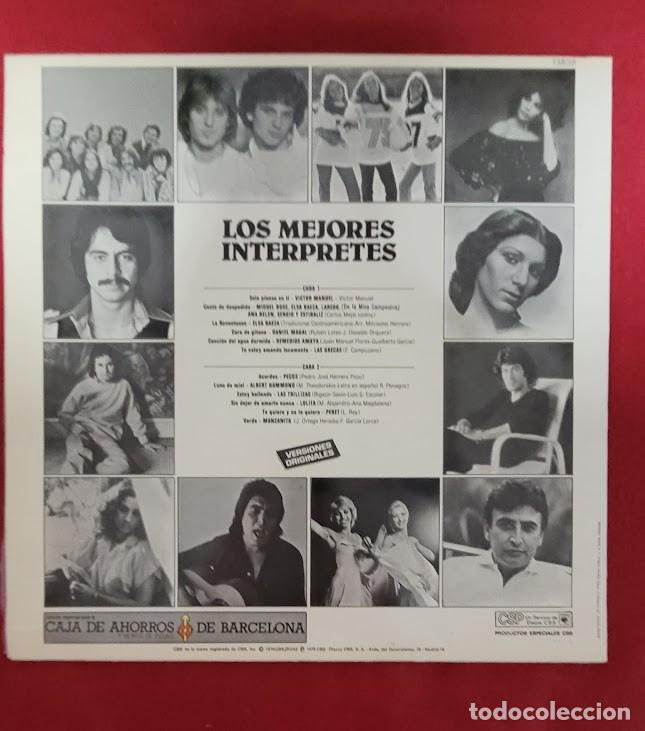Discos de vinilo: Los mejores interpretes lp recopilatorio - Foto 2