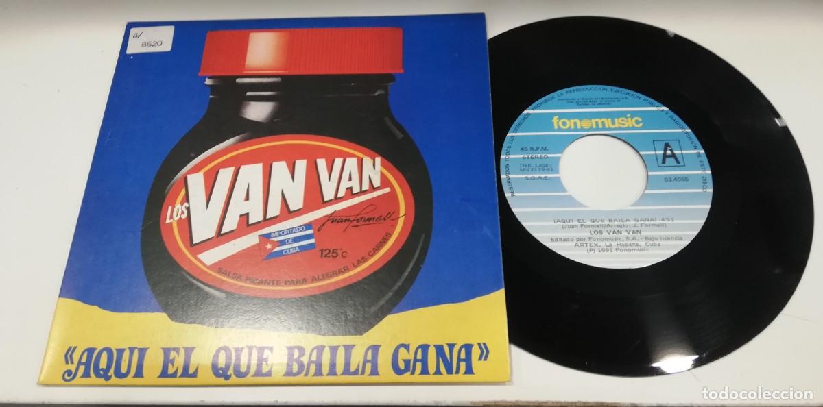 Discos de vinilo: SCO109- Los Van Van - Aqui El Que Baila Gana (7&rdquo;, Single) - Foto 1