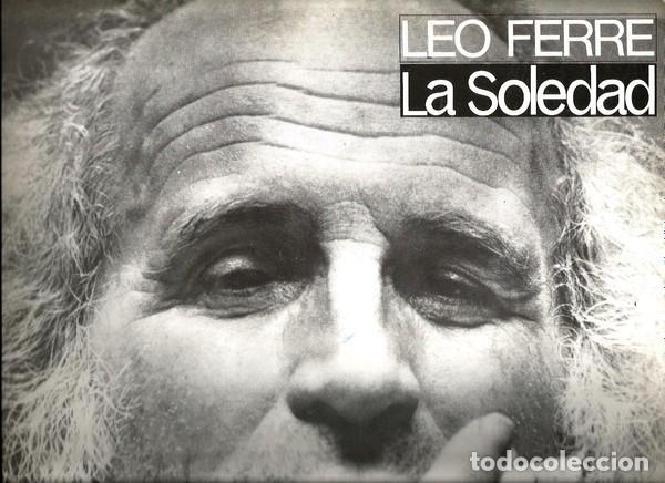 Discos de vinilo: L&eacute;o Ferr&eacute; &ndash; La Soledad - LP-Gatefold - Foto 2
