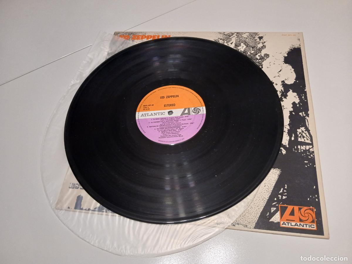 Discos de vinilo: Led Zeppelin &lrm;&ndash; Led Zeppelin- (1976) LP disco vinilo - Foto 4