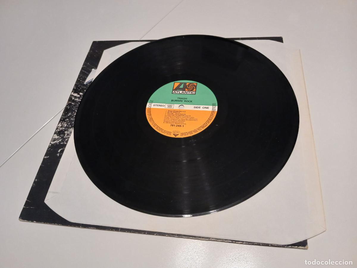 Discos de vinilo: Trash &ndash; Burnin Rock- (1985) LP disco vinilo - Foto 4