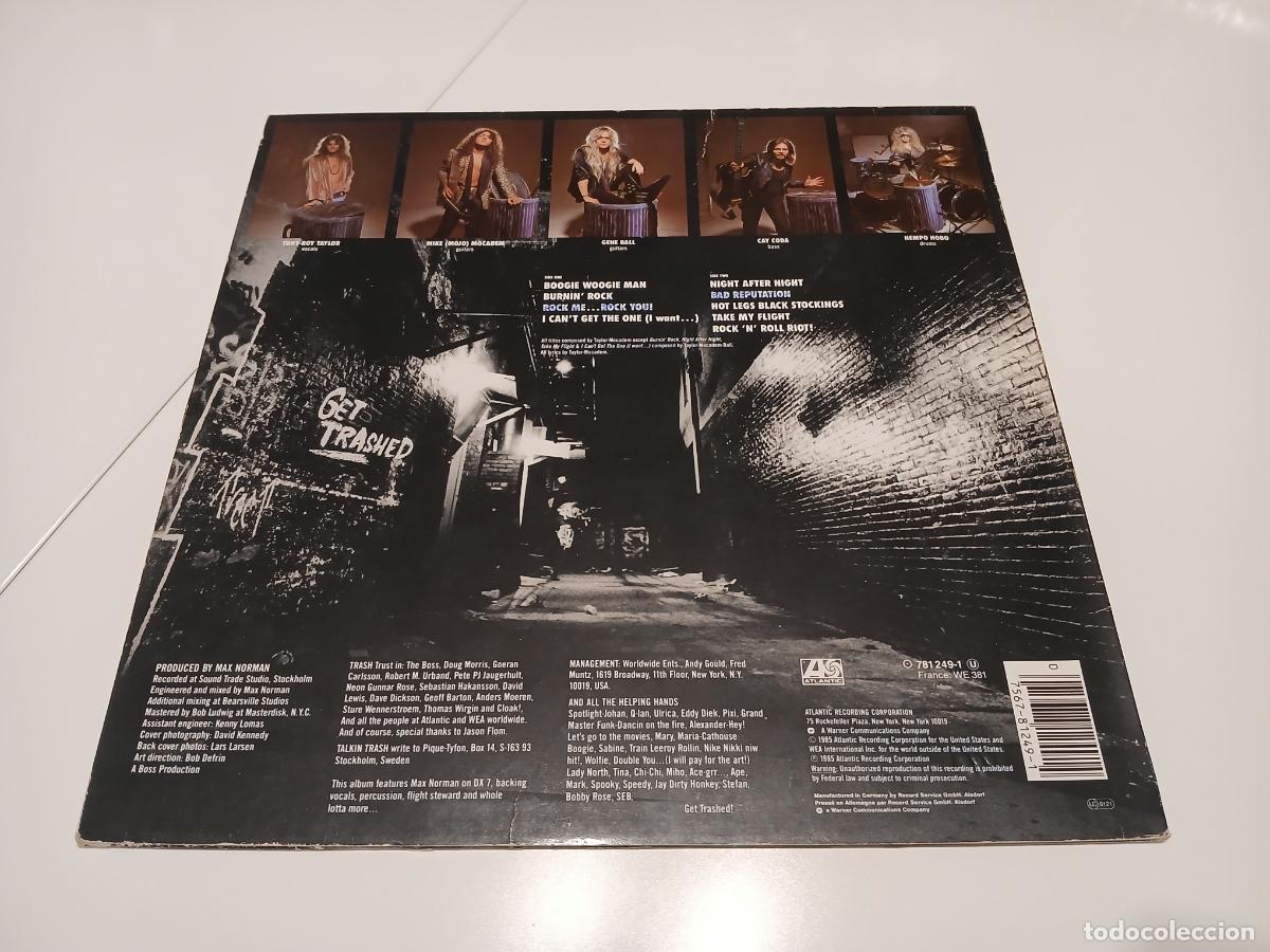 Discos de vinilo: Trash &ndash; Burnin Rock- (1985) LP disco vinilo - Foto 7