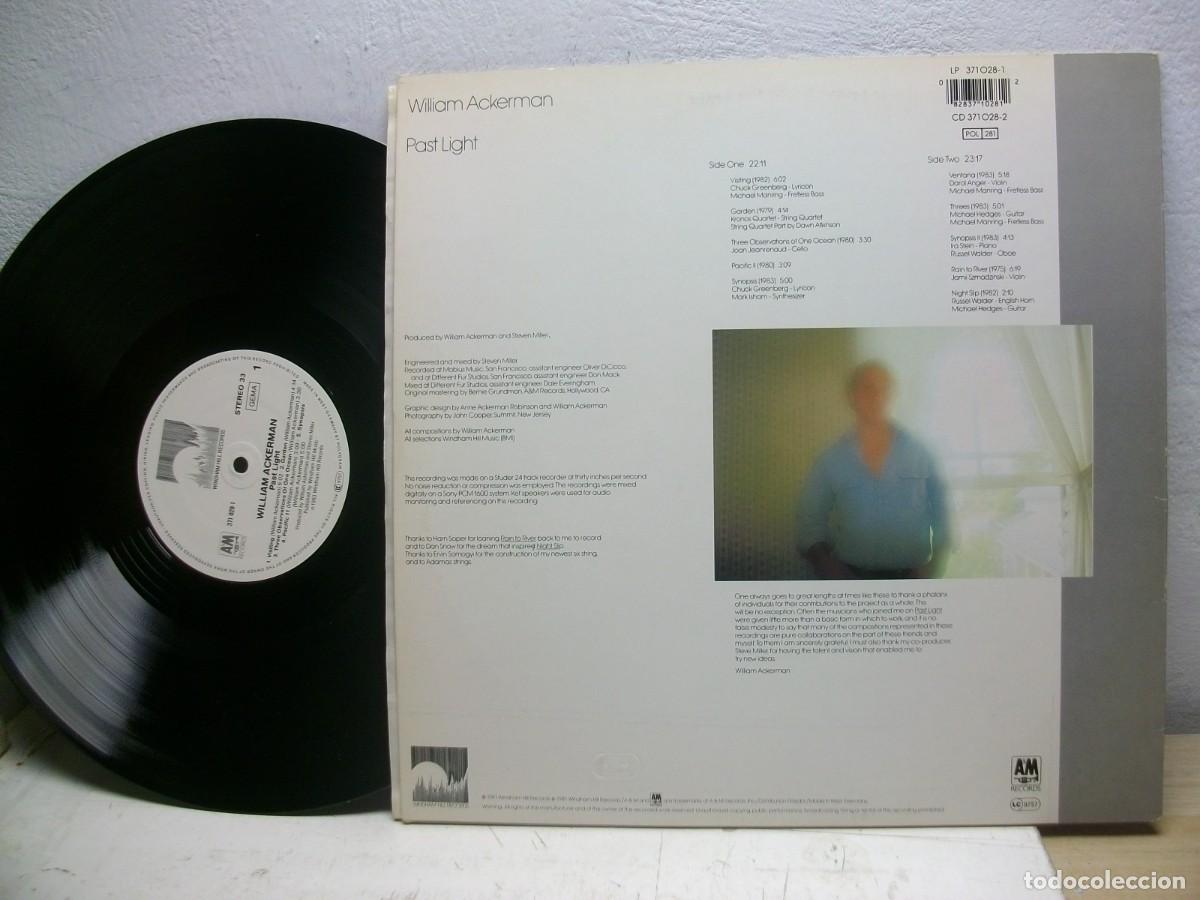 Discos de vinilo: Past Light -William Ackerman LP - Foto 2