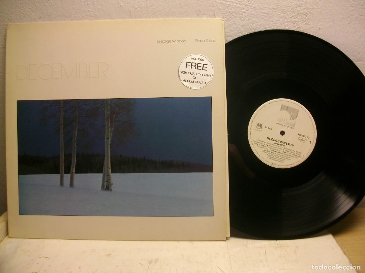Discos de vinilo: George Winston &ndash; December 1982 WEST GERMANY LP - Foto 1