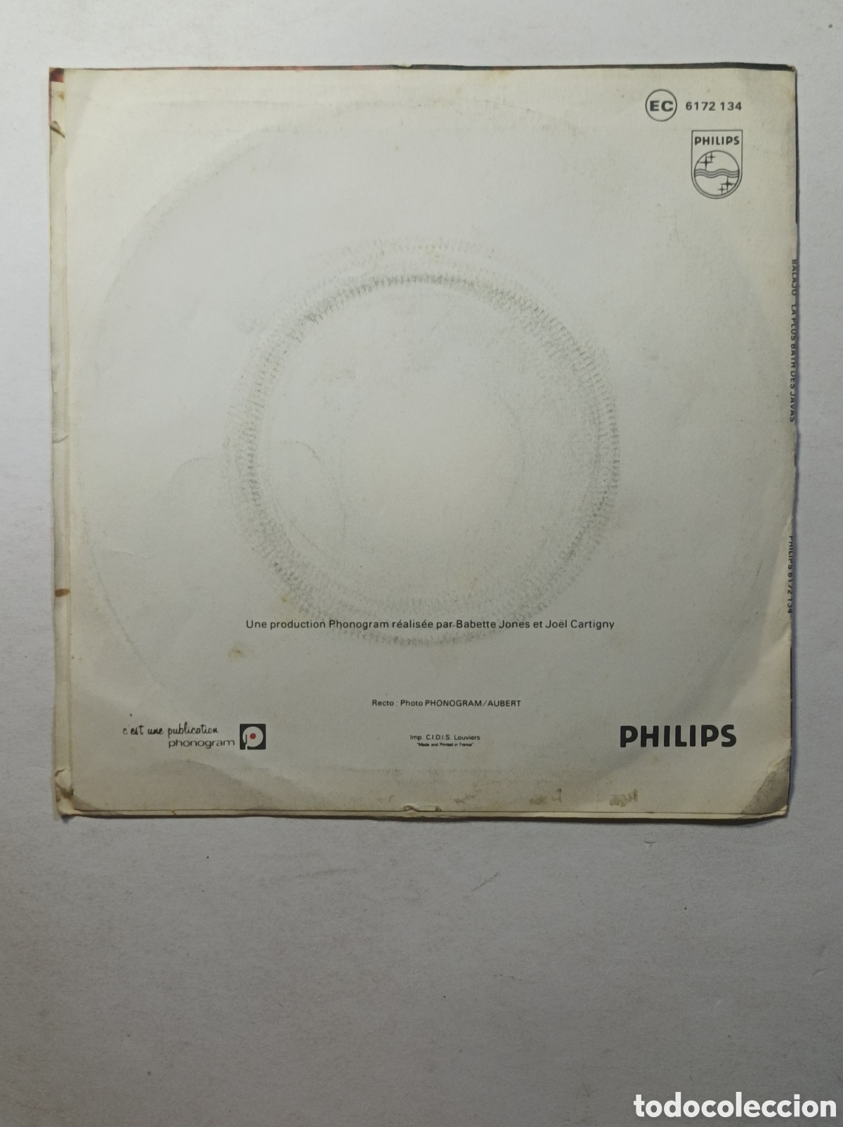 Discos de vinilo: BALAJO. PHILIPS. 1978. SINGLE DISCO VINILO. - Foto 2