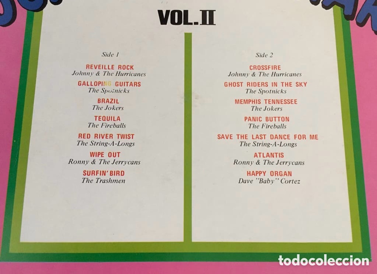 Discos de vinilo: Vinilo LP Rock & Roll Guitars Vol. II - Foto 3