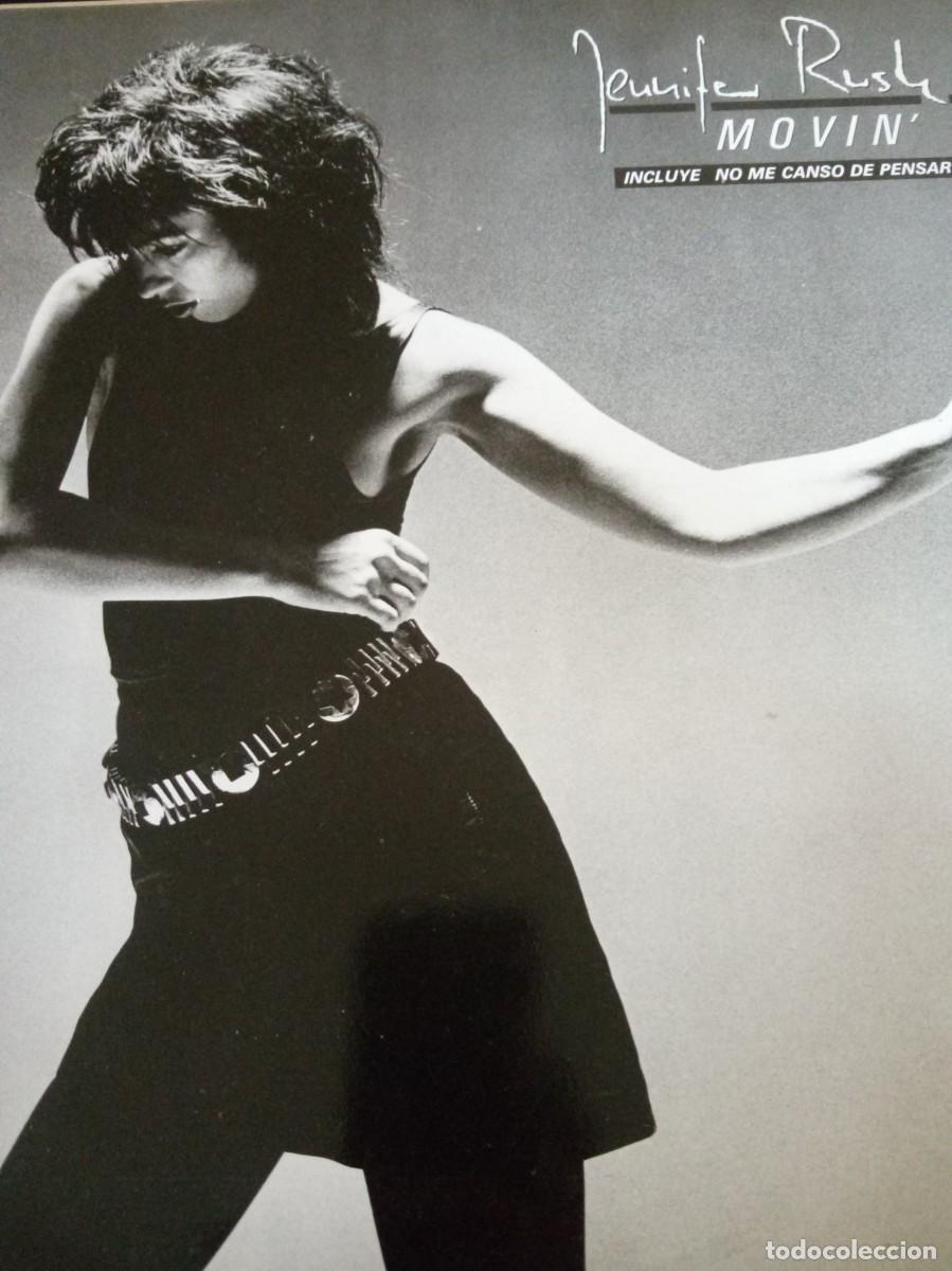 Discos de vinilo: Disco de vinilo de Jennifer Rush. - T&iacute;tulo: Movin - Foto 1