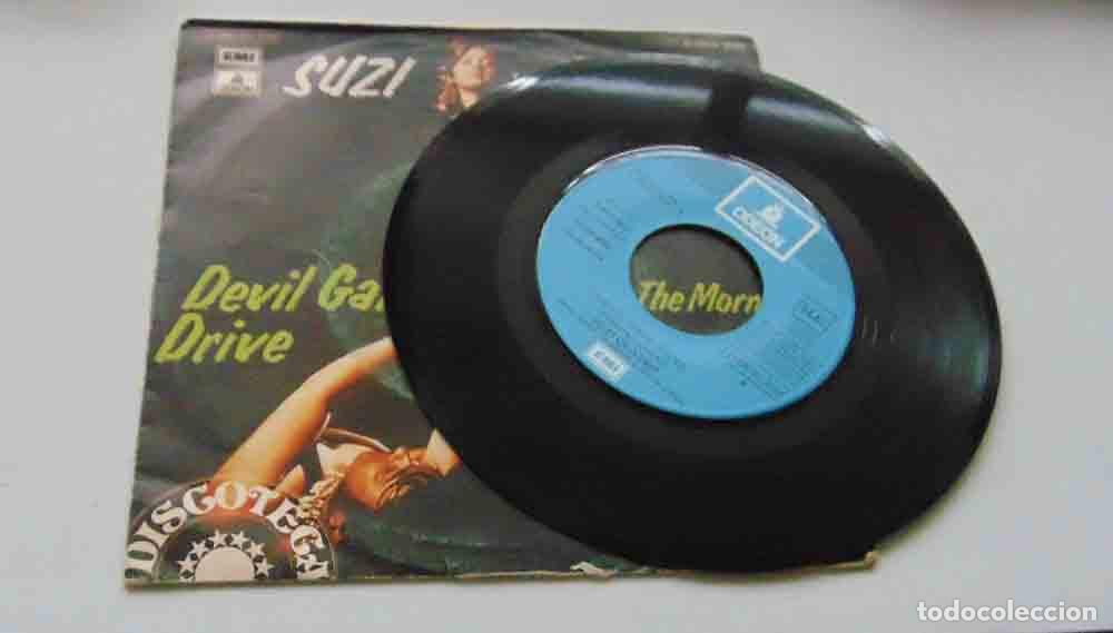 Discos de vinilo: Suzi Quatro &ndash; Devil Gate Drive - SINGLE 1974 - Foto 3