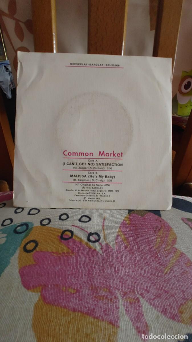 Discos de vinilo: COMMON MARKET-SINGLE SATISFACTION - Foto 2