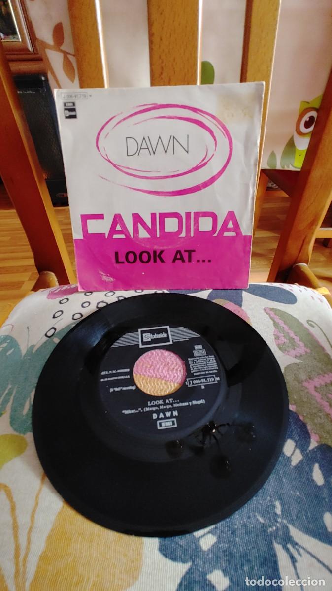 Discos de vinilo: DAWN-SINGLE CANDIDA-1970 EDICION ESPA&Ntilde;OLA - Foto 1