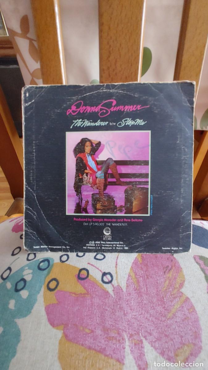 Discos de vinilo: DONNA SUMMER-SINGLE THE WANDERER - Foto 2