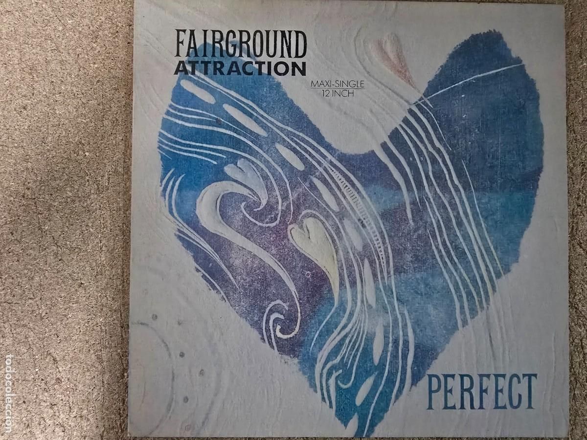 Discos de vinilo: Disco Maxi Single.Fairground.Perfect.a&ntilde;o 1988 - Foto 1