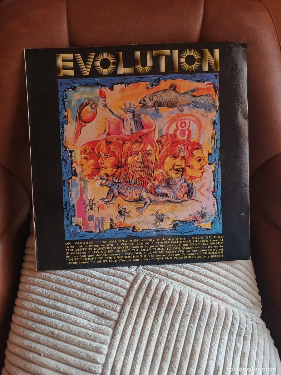 Discos de vinilo: EVOLUTION - EVOLUTION - LP - REEDICI&Oacute;N - PSYCH - CON ENCARTE Y POSTER - Foto 1