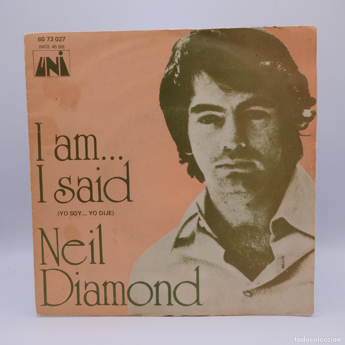 Discos de vinilo: NEIL DIAMOND - I AM I SAID - Foto 1