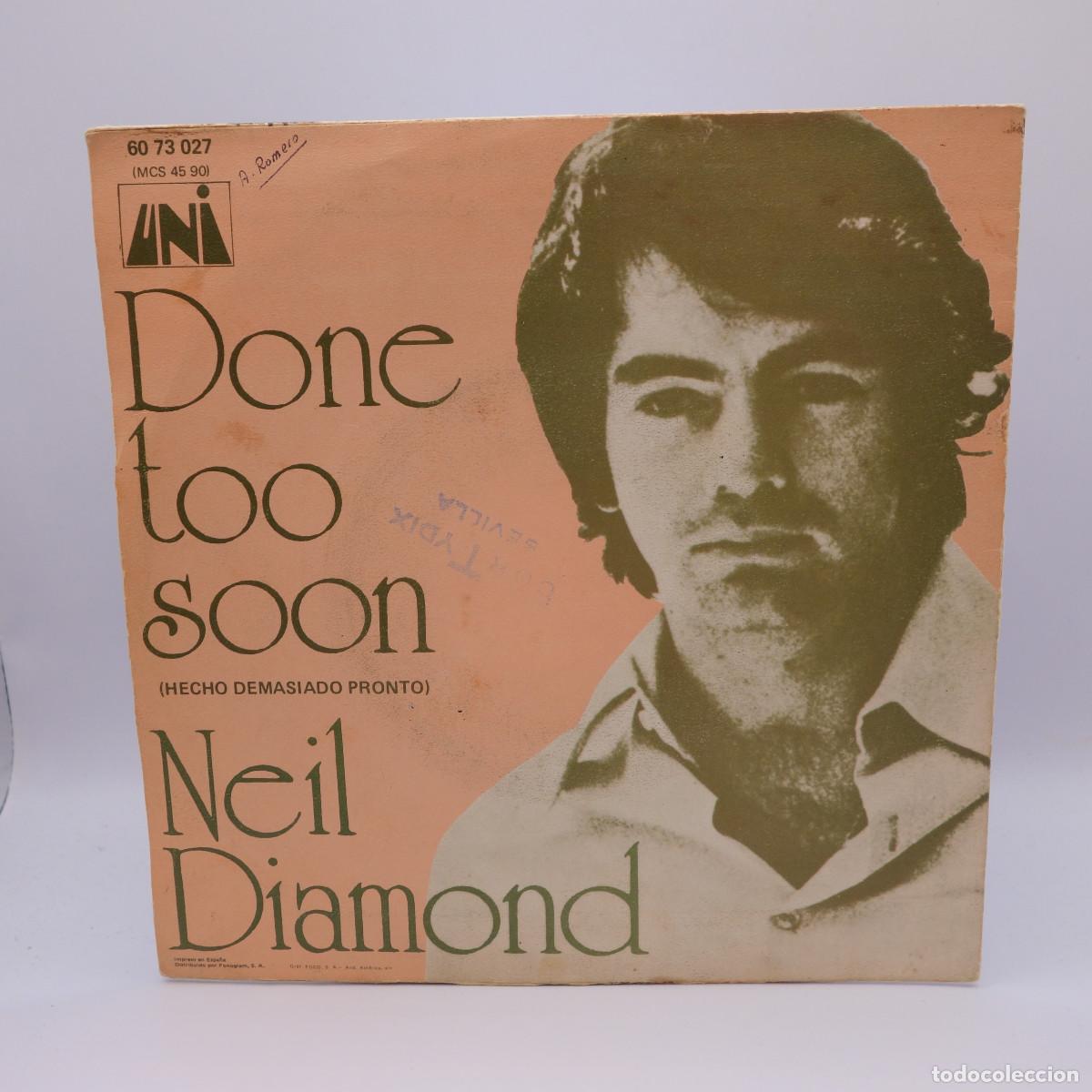 Discos de vinilo: NEIL DIAMOND - I AM I SAID - Foto 2