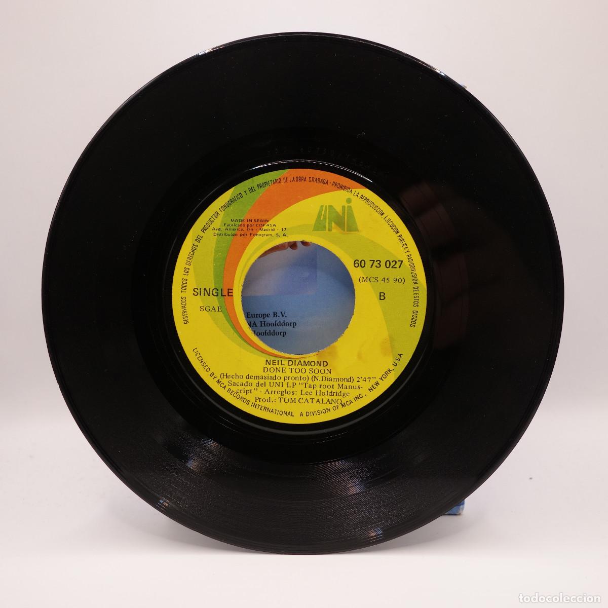 Discos de vinilo: NEIL DIAMOND - I AM I SAID - Foto 4