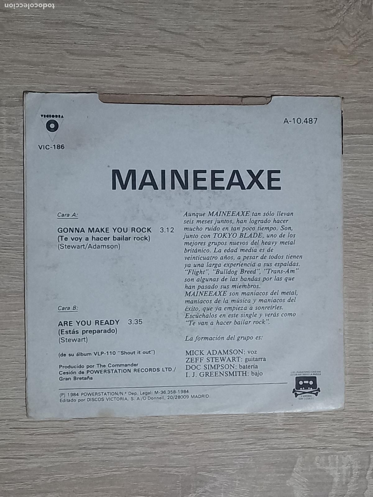 Discos de vinilo: Maineeaxe &ndash; Gonna Make You Rock - Foto 2