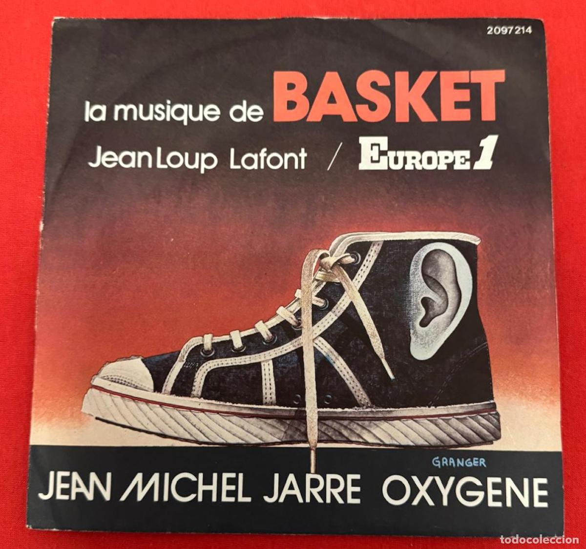 Discos de vinilo: JEAN MICHEL JARRE 45T BASKET Single - Foto 1