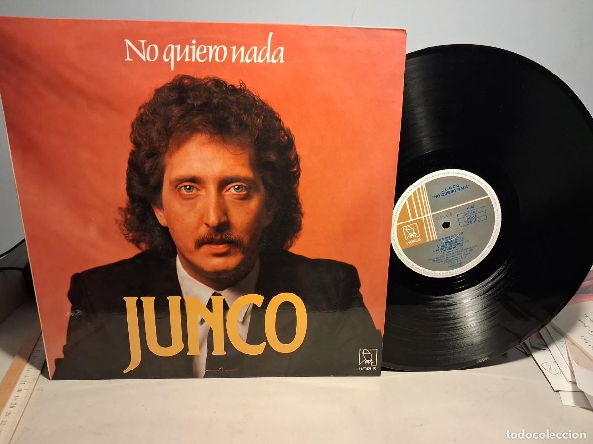 Discos de vinilo: LP JUNCO : NO QUIERO NADA - Foto 1