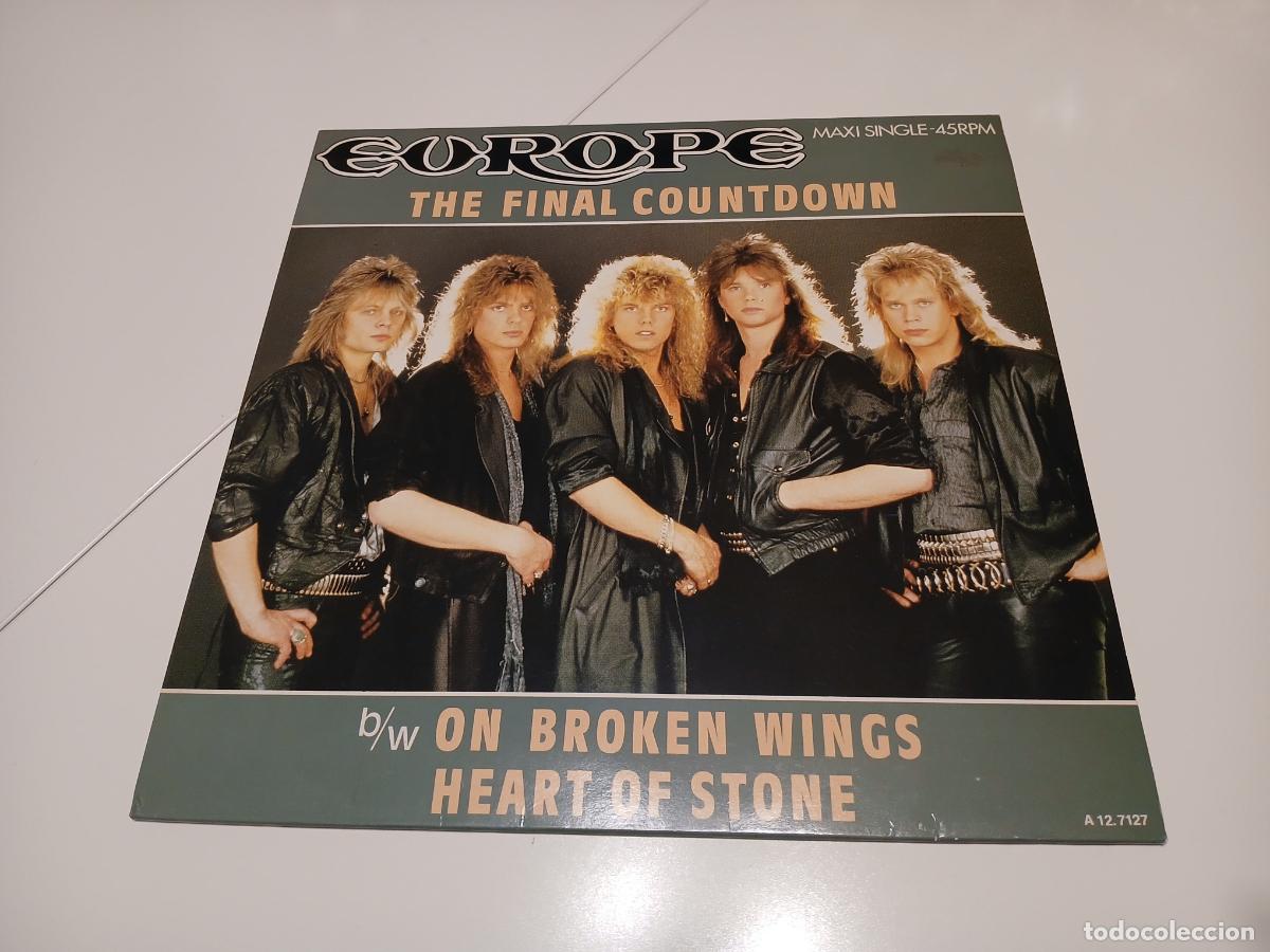 Discos de vinilo: Europe &ndash; The Final Countdown- (1986) maxi-single - Foto 1